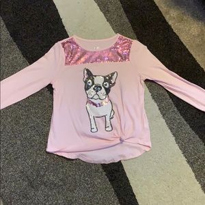 Justice French Bulldog Long Sleeve